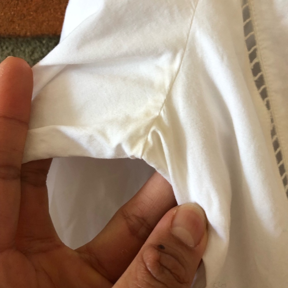 Thakoon Eyelet Button Down Blouse - image 5